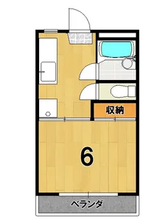 サンシャイン永井【2階】の間取り