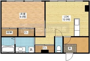 Maison IMAMICHI【1階】の間取り