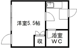カイフヒル【1階】の間取り