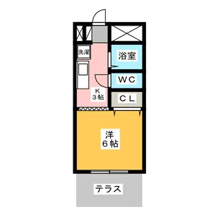 ガストホーフI【1階】の間取り