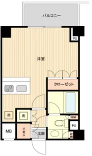 萩中イースト【3階】の間取り