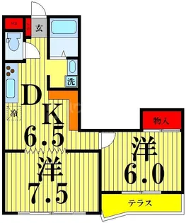 リバシティー1【1階】の間取り