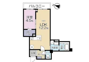 A.FLATII【1階】の間取り