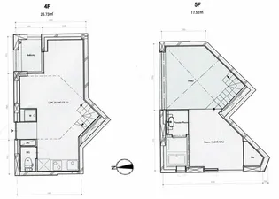 WEST APARTMENT【4階】の間取り
