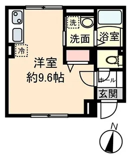 Ferbist大森【1階】の間取り