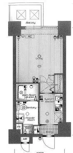 アクアシティイーストパーク【4階】の間取り