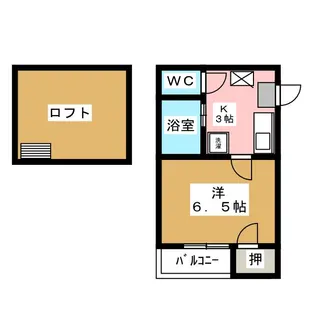 メイベール栄生【2階】の間取り