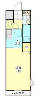 ボニート石原【2階】の間取り
