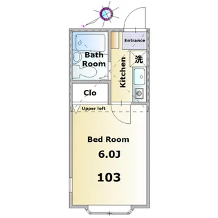 フォレスタ1番館【1階】の間取り