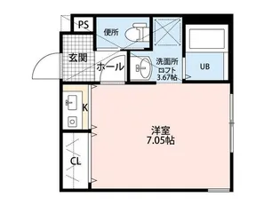 Maple West【2階】の間取り