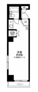 レガシー千駄木【8階】の間取り