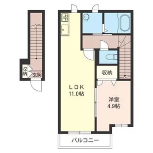 ミサオール【2階】の間取り
