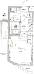AXAS国分寺【4階】の間取り