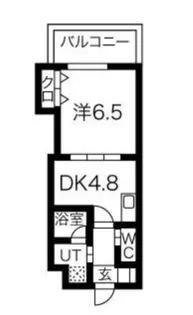 W.O.B.SAKAI (ウォブサカイ)【5階】の間取り