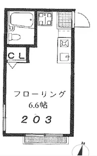 CASA PINOS【2階】の間取り