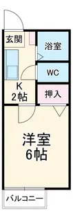 ビーライン・S【1階】の間取り