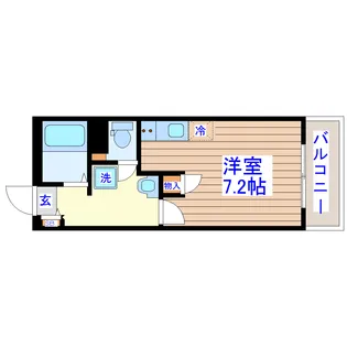 イーストハウス・K【5階】の間取り