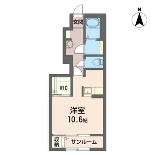 K-レガシー参番館【1階】の間取り