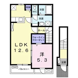 L・Front 雅【2階】の間取り
