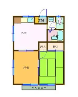 ビューテラス【1階】の間取り