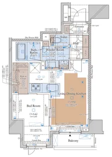 コンシェリア目白台 HILLSIDE SQUARE【5階】の間取り