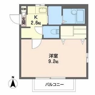 YKコートII【2階】の間取り