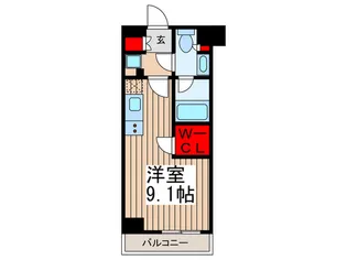 ONE ROOF FLAT TSUKISHIMA【3階】の間取り