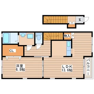 グレースコート【2階】の間取り