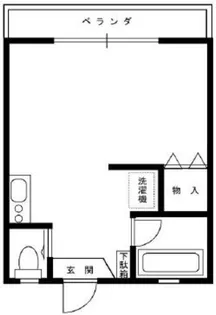 第2高崎コーポ【2階】の間取り
