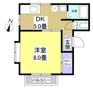 ハーバーシティハウス【2階】の間取り