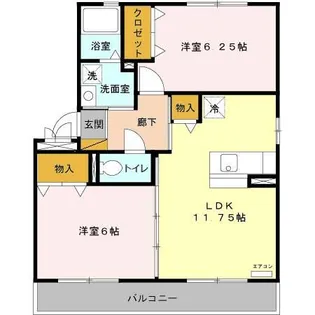 大黒屋【2階】の間取り