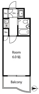 エルヴィーナ大森【3階】の間取り