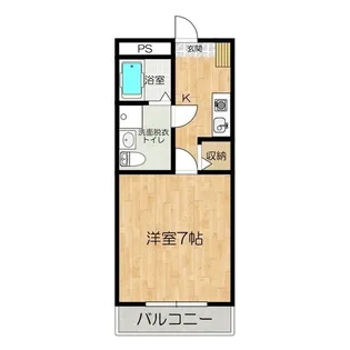 La.グレープス【2階】の間取り