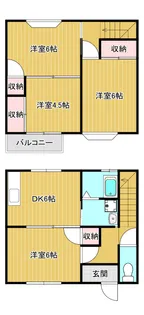 ファーミールコートIの間取り