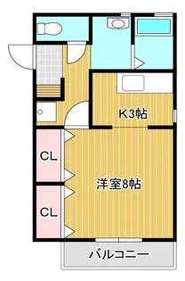 プチメゾン【1階】の間取り