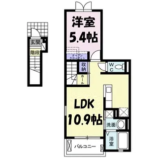 グランメール【2階】の間取り