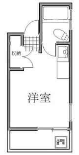 メゾンエイト【2階】の間取り