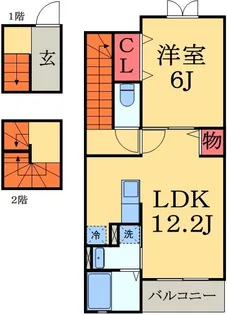 ハイグレイス1番館【3階】の間取り