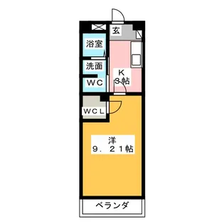 GRANDUKE SUZUKA【10階】の間取り