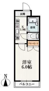 FLAT21【5階】の間取り