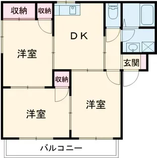 クレセント・レジデンスA【2階】の間取り