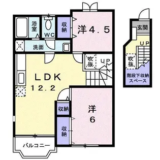 Only One II【2階】の間取り