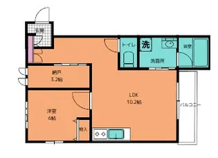 イトーハイツ江古田II【2階】の間取り