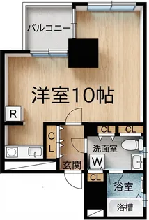 第3KYビル【3階】の間取り