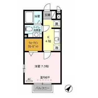 バンブーボックス【2階】の間取り