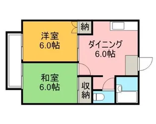 サンフォーリスト仁戸名【2階】の間取り