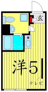 アーク東四つ木【2階】の間取り