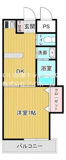 ハイツシャレード西館【2階】の間取り