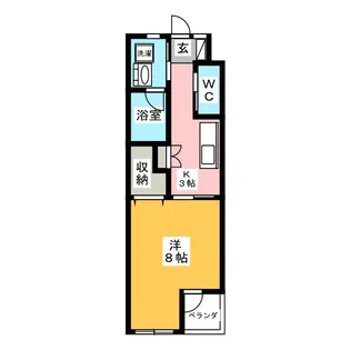 U・TOPIA 40【3階】の間取り