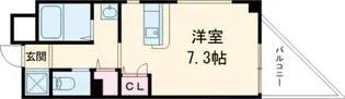 マンションクォーレ【2階】の間取り
